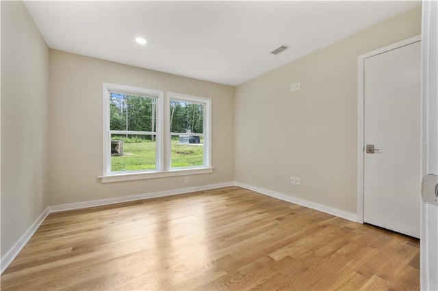 2552 Scenic Hwy S, Snellville, GA 30078 - empty room featuring light wood-style floors, baseboards, and recessed lighting