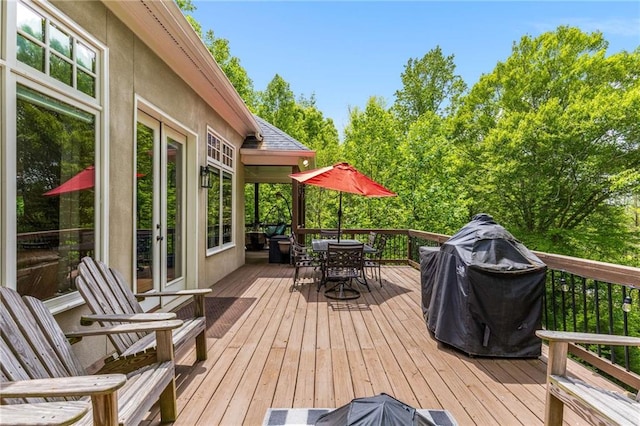 99 Bree Ln, Canton, GA 30114 - deck featuring outdoor dining space