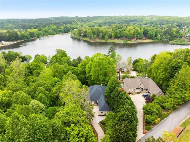99 Bree Ln, Canton, GA 30114 - bird's eye view featuring a water view and a view of trees