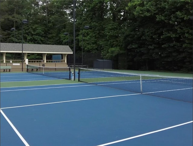 3338 Breton Cir NE, Brookhaven, GA 30319 - view of tennis court featuring community basketball court
