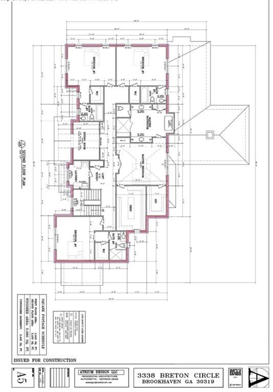 3338 Breton Cir NE, Brookhaven, GA 30319 - home floor plan