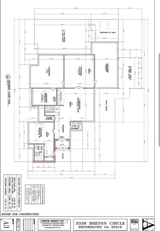 3338 Breton Cir NE, Brookhaven, GA 30319 - room layout