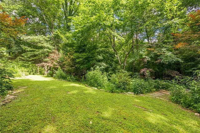 5848 Kingswood Ct, Norcross, GA 30093 - view of green lawn featuring a gazebo