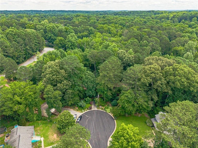 5848 Kingswood Ct, Norcross, GA 30093 - view of property location with a heavily wooded area