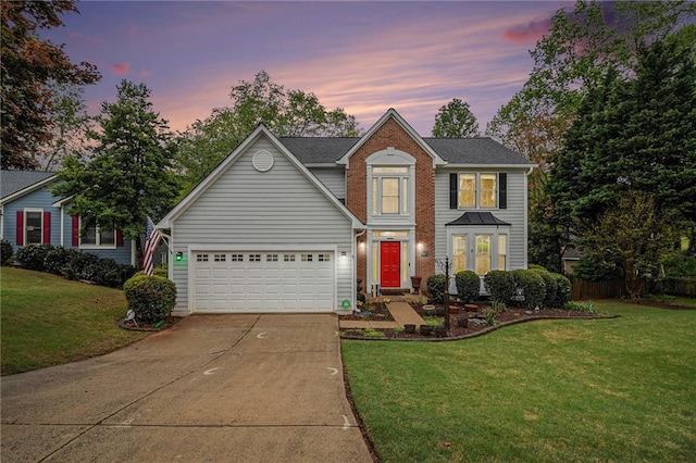 4272 Glenlake Dr NW, Kennesaw, GA 30144 - view of front facade featuring concrete driveway and an attached garage