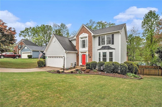 4272 Glenlake Dr NW, Kennesaw, GA 30144 - traditional-style house with concrete driveway, a garage, and a shingled roof