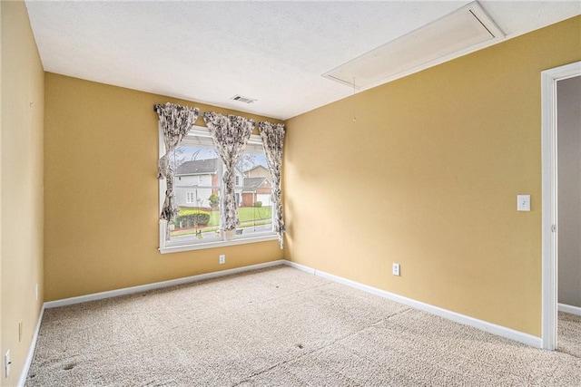 4272 Glenlake Dr NW, Kennesaw, GA 30144 - spare room with attic access, carpet, and baseboards