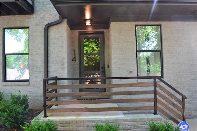 1350 May Ave Unit 14, Atlanta, GA 30316 - doorway to property with brick siding