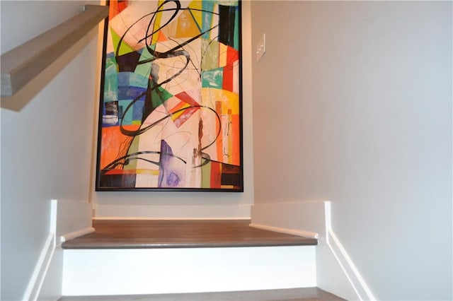 1350 May Ave Unit 14, Atlanta, GA 30316 - stairs featuring wood finished floors