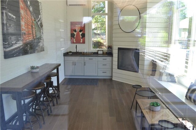 1350 May Ave Unit 14, Atlanta, GA 30316 - bar with dark wood-type flooring and a sink