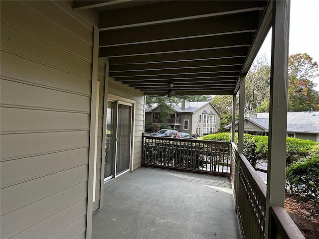 1101 Lenox Way NE Unit 1101, Atlanta, GA 30324 - view of patio featuring a ceiling fan
