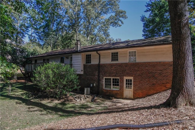 view of rear view of house