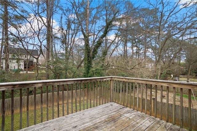 1684 Braeburn Dr SE, Atlanta, GA 30316 - deck with a fenced backyard