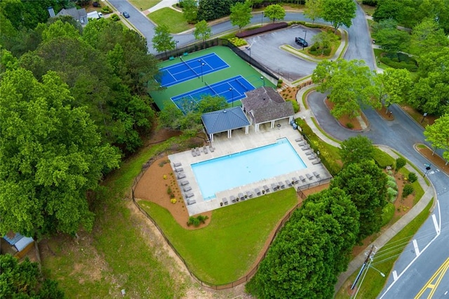 aerial view