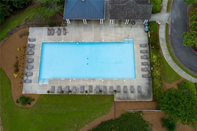 drone / aerial view