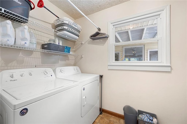 191 Durham St, Dallas, GA 30132 - laundry room featuring washing machine and clothes dryer and baseboards