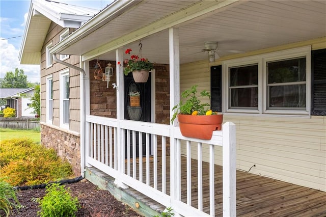 191 Durham St, Dallas, GA 30132 - entrance to property with a ceiling fan