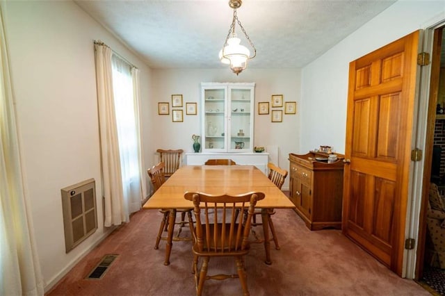 1434 Culpepper Rd, Calhoun, GA 30701 - dining space with carpet flooring and a textured ceiling