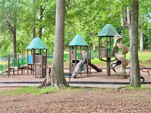 view of community playground