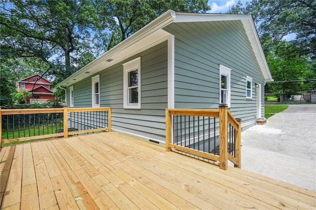 1675 White Oak Way, Decatur, GA 30032 - view of wooden deck