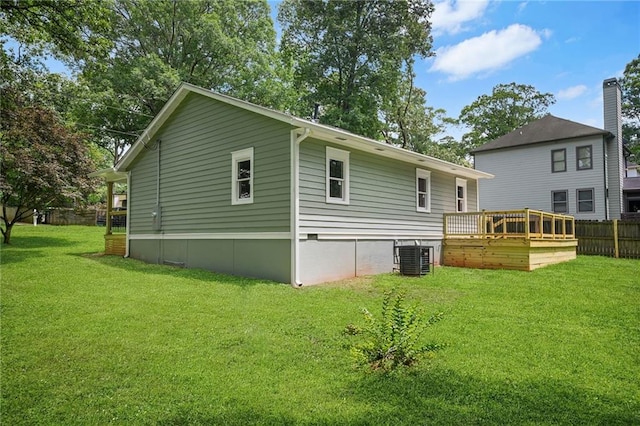 1675 White Oak Way, Decatur, GA 30032 - rear view of property with a deck