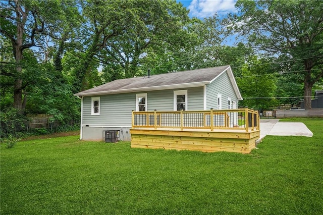 1675 White Oak Way, Decatur, GA 30032 - rear view of property featuring a deck and a patio