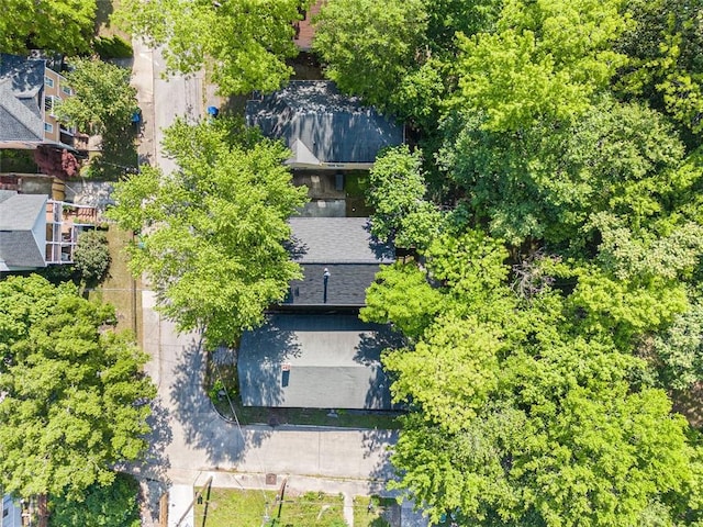 drone / aerial view