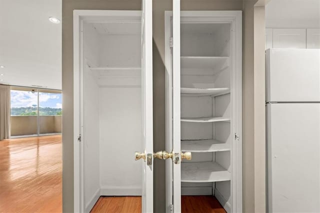 view of closet