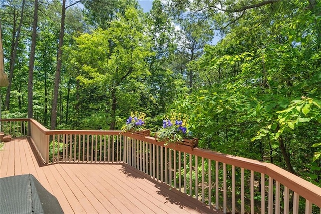 144 Canacaught Pl, Jasper, GA 30143 - view of wooden terrace