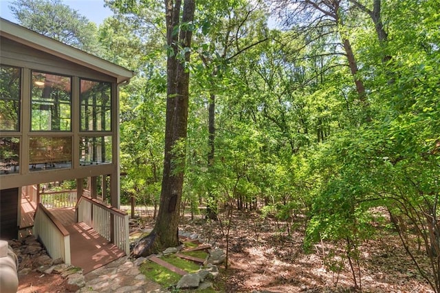144 Canacaught Pl, Jasper, GA 30143 - view of yard with a sunroom