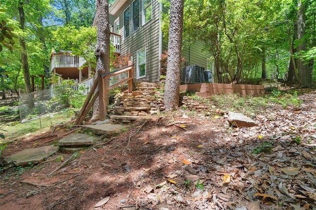 144 Canacaught Pl, Jasper, GA 30143 - view of yard featuring stairs