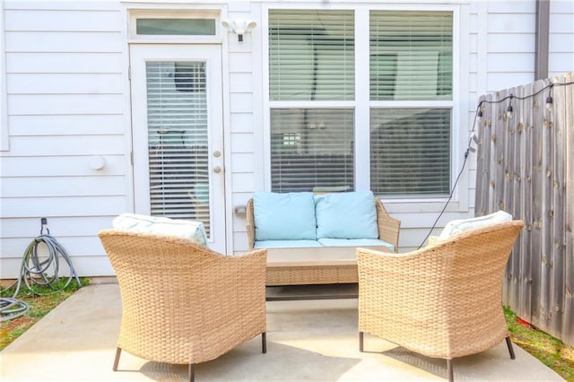 114 Garrison Dr, Winder, GA 30680 - view of patio / terrace featuring outdoor lounge area