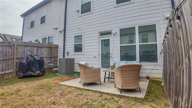 114 Garrison Dr, Winder, GA 30680 - back of property with a patio