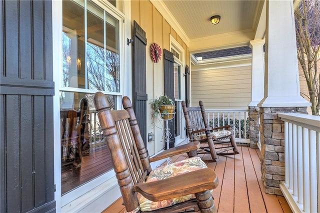 103 Old Avery Dr, Canton, GA 30115 - deck featuring covered porch