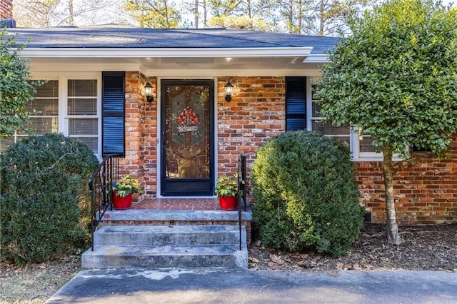 view of entrance to property