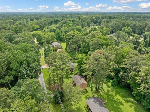 1991 Flat Shoals Rd, Riverdale, GA 30296 - aerial view of a heavily wooded area