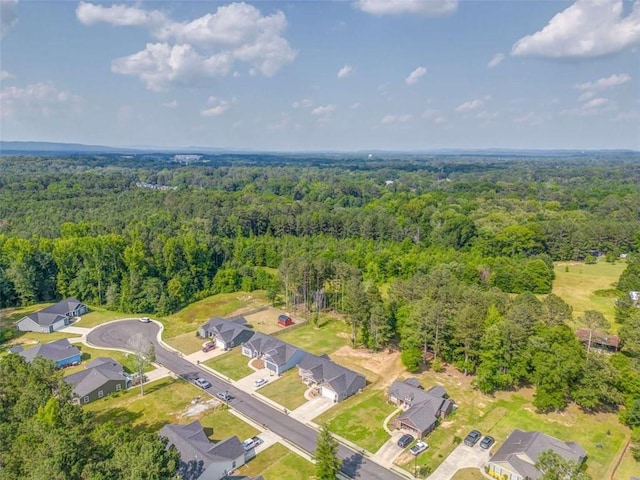 22 Gowen Dr, Rome, GA 30165 - aerial overview of property's location featuring a forest and nearby suburban area