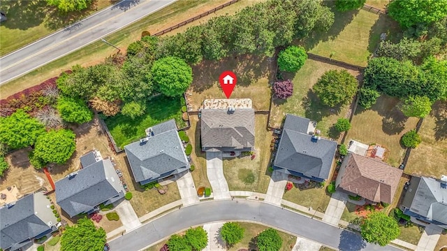 2625 Blackstock Dr, Cumming, GA 30041 - birds eye view of property with a residential view