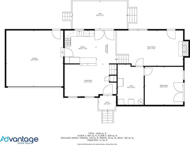 260 Mansell Cir, Roswell, GA 30075 - plan