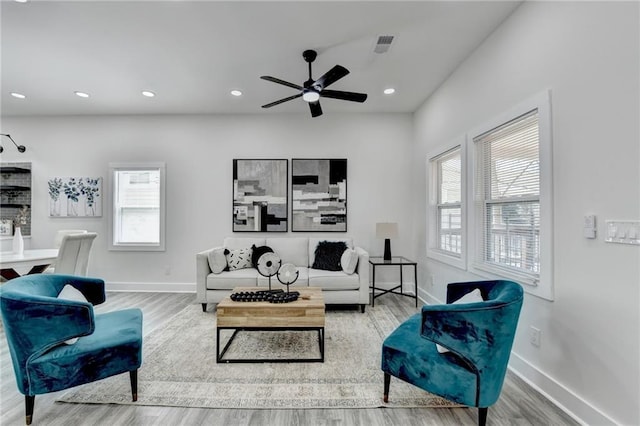 543 Paines Ave NW, Atlanta, GA 30318 - living area featuring baseboards, recessed lighting, and a healthy amount of sunlight