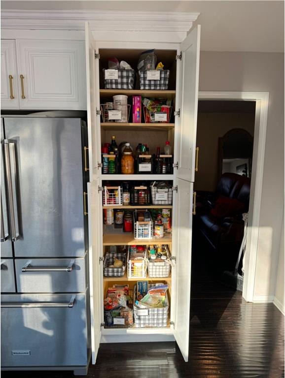 view of pantry