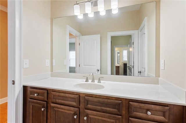 2434 Soft Maple St, Atlanta, GA 30360 - bathroom with vanity and healthy amount of natural light