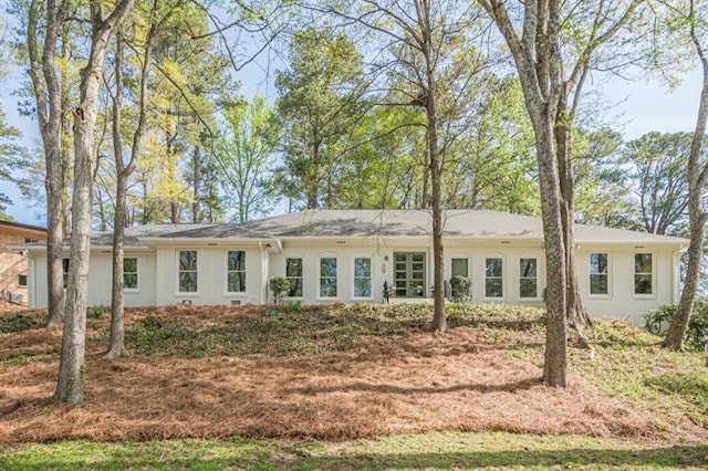 view of ranch-style house