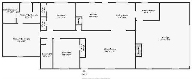 1050 Birdseye Vw, Locust Grove, GA 30248 - view of property floor plan