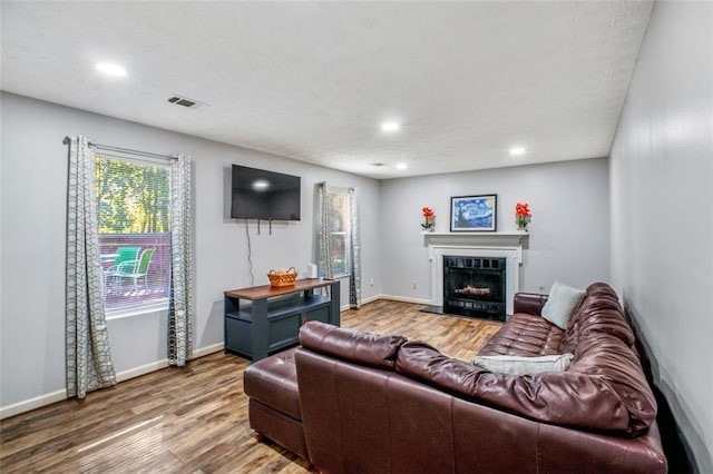 dining space featuring dark hardwood / wood-style floors and ornamental molding