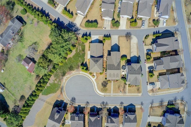 birds eye view of property featuring a residential view