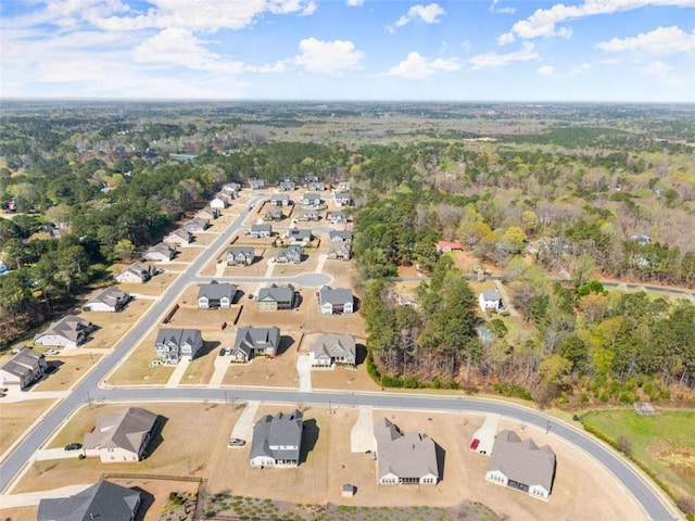 birds eye view of property featuring a residential view