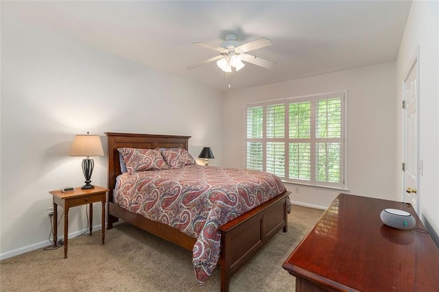 2400 Cumberland Pkwy SE Unit 613, Atlanta, GA 30339 - carpeted bedroom with baseboards and ceiling fan
