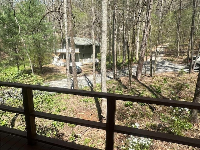 68 Star Lake Ln, Sautee Nacoochee, GA 30571 - view of yard featuring a forest view