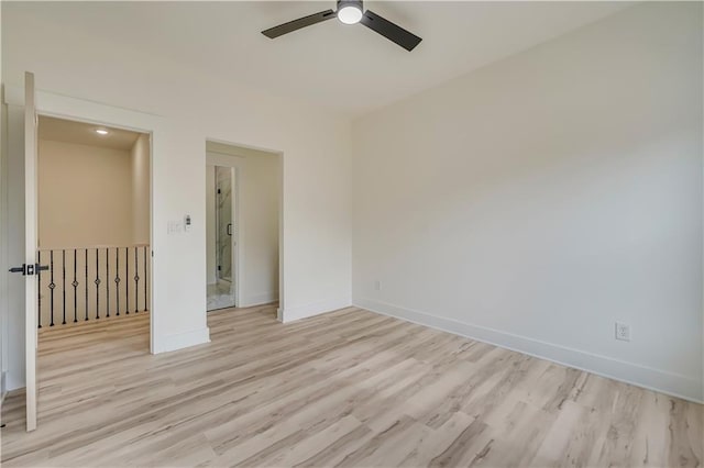 4265 Haynes Cir, Snellville, GA 30039 - unfurnished bedroom featuring light wood-type flooring